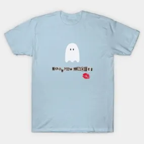 -Boo you whore funny ghost Halloween shirt