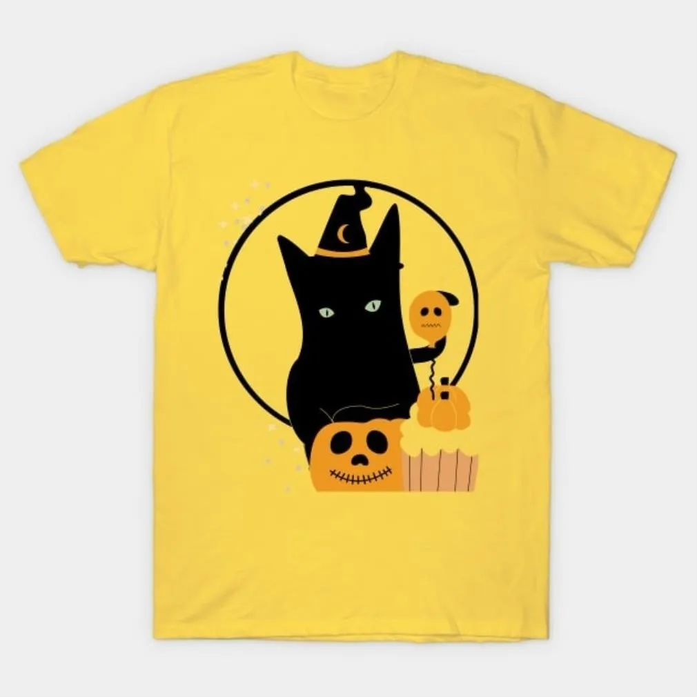 -Cat Halloween vibes shirt