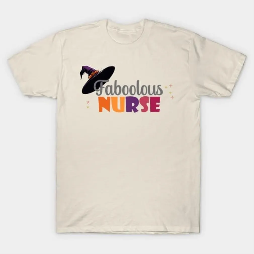 -Faboolous nurse Halloween shirt