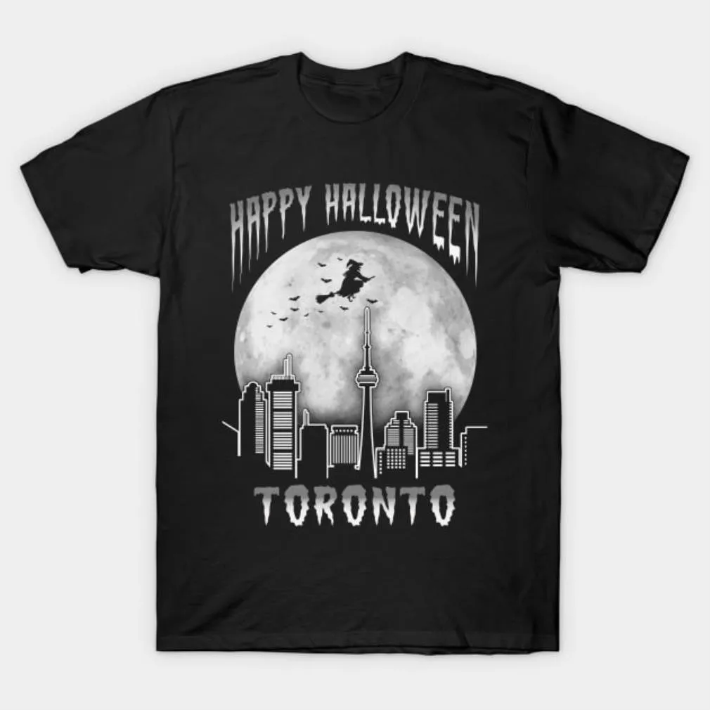 -Happy Halloween Toronto Canada shirt