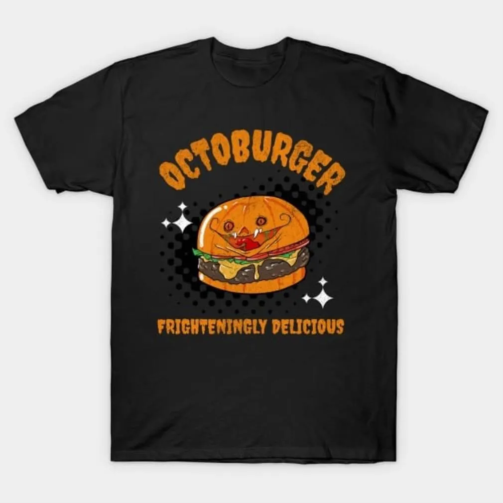 -Octoburger frighteningly delicious Halloween shirt