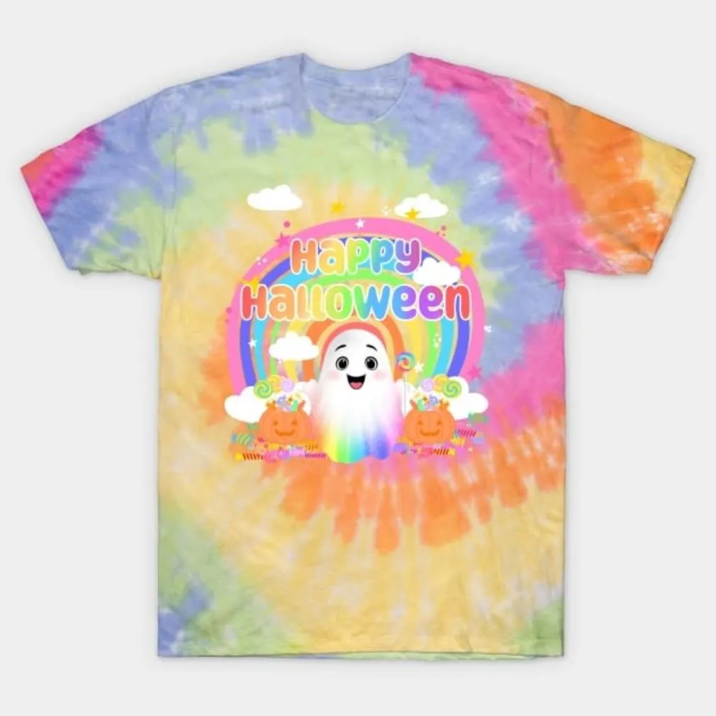 -Rainbow Halloween shirt