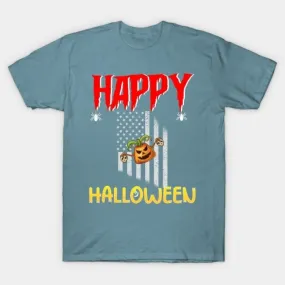 -Stars stripes and spooky delights a USA halloween shirt