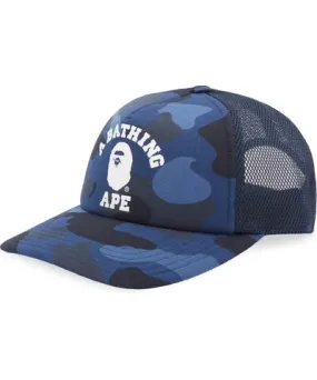 A Bathing Ape Men's Colour Camo College Mesh Cap