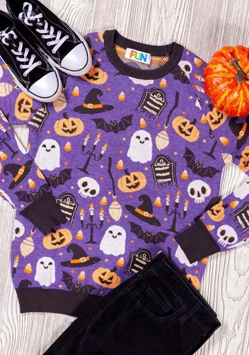 Adult Halloween Mischief Halloween Sweater