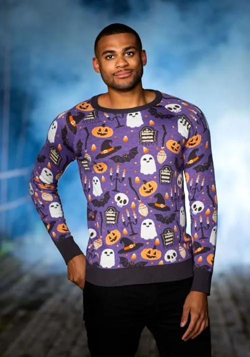 Adult Halloween Mischief Halloween Sweater