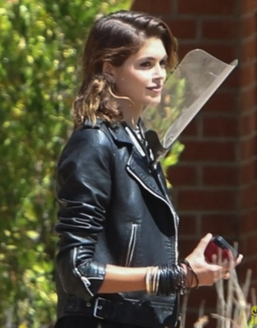 American Horror Stories 2021 Kaia Gerber Black Jacket | Ujackets.com