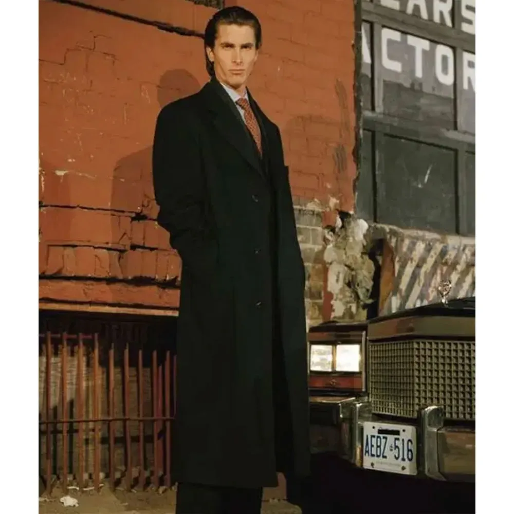 American Psycho Christian Bale Coat