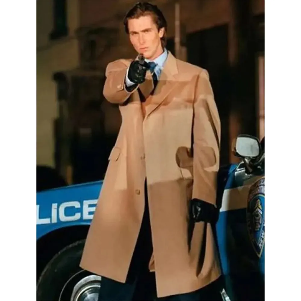 American Psycho Christian Bale Coat