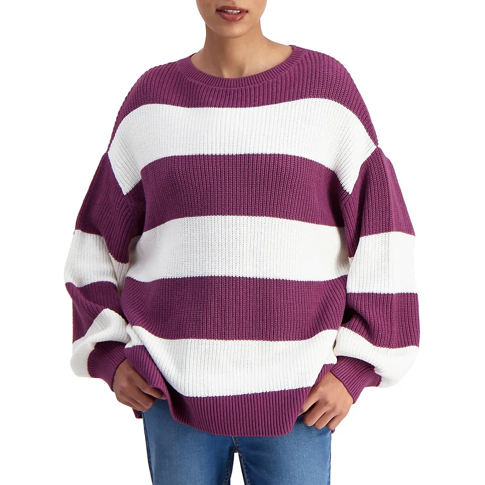 Anko Stripe Slouch Sweater