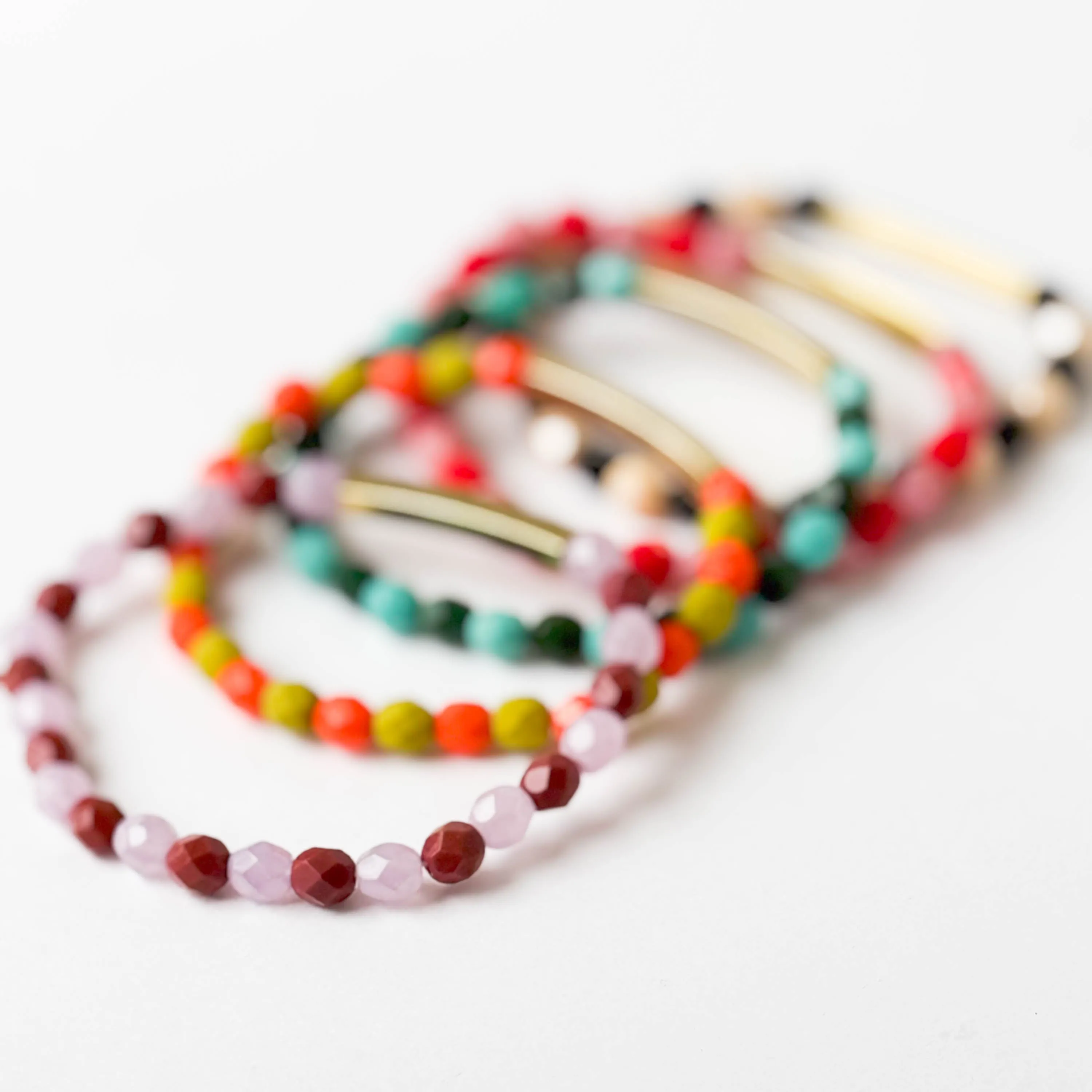 Beaded Stacking Bracelet - WS