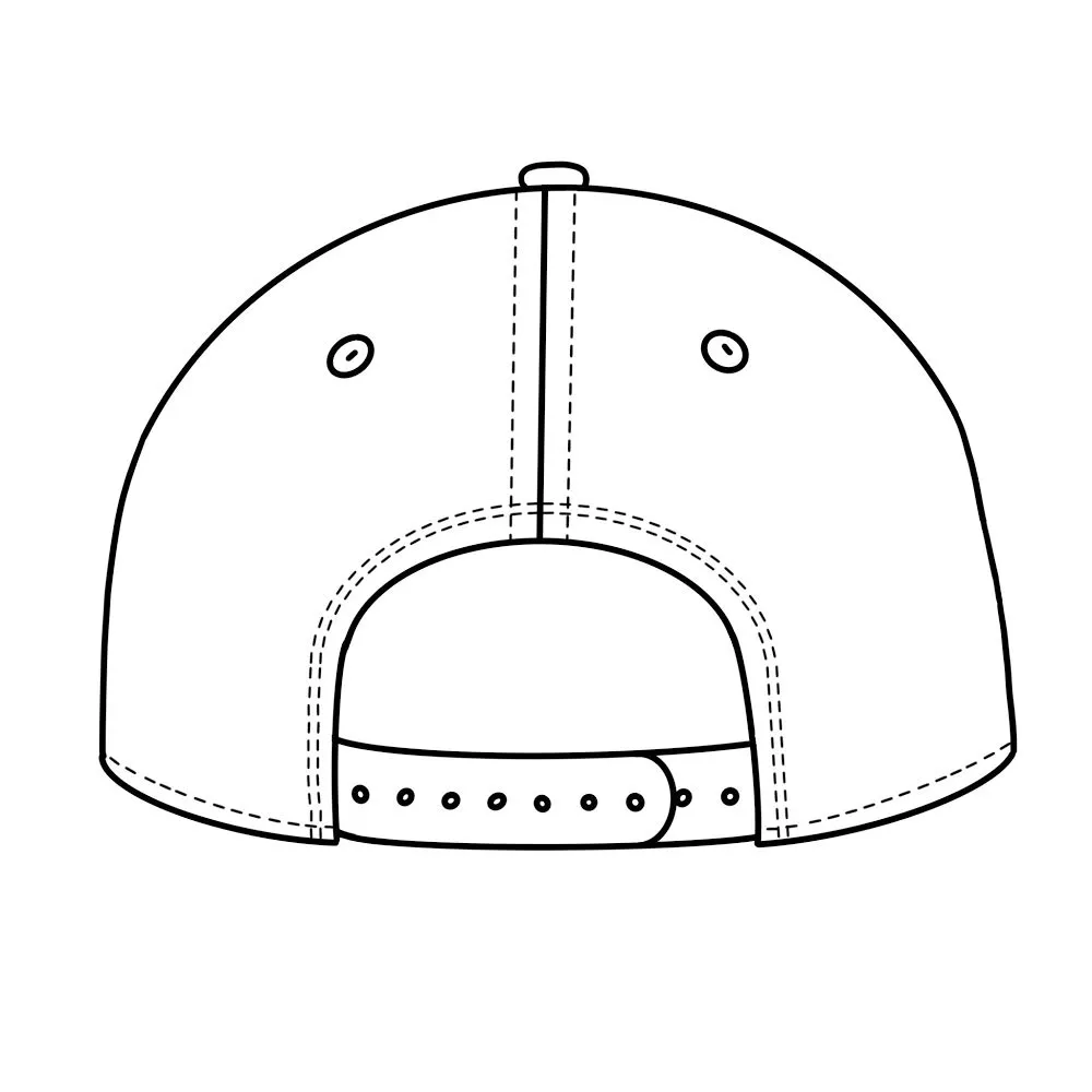 Black Peaked Cap