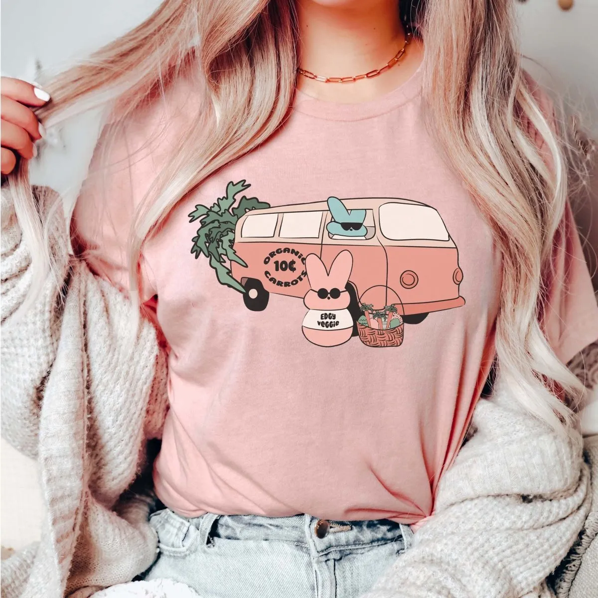 Boho Bunnies in Van Bella Tee