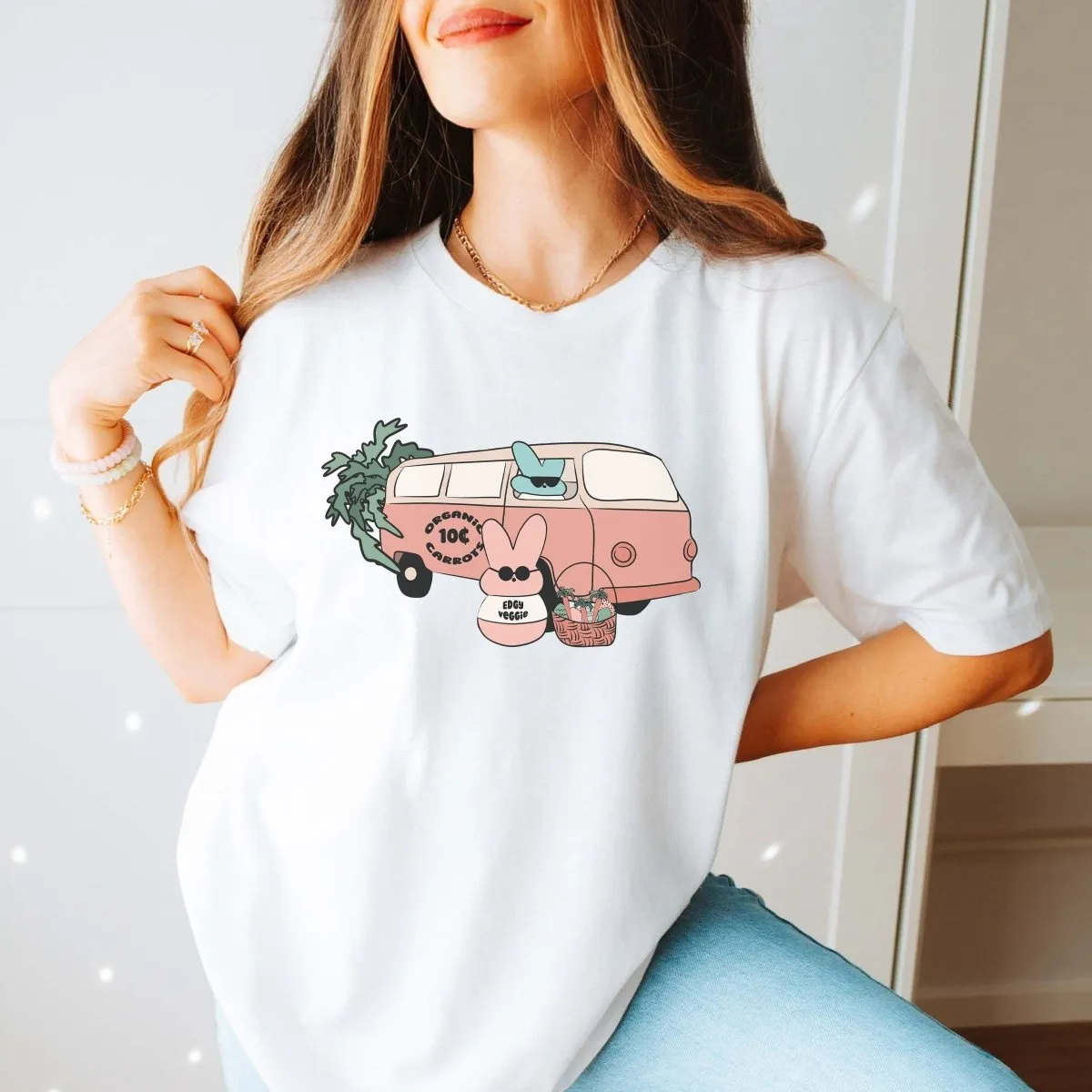 Boho Bunnies in Van Bella Tee