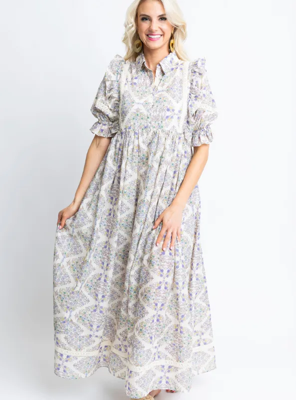 Boho Floral Maxi Dress