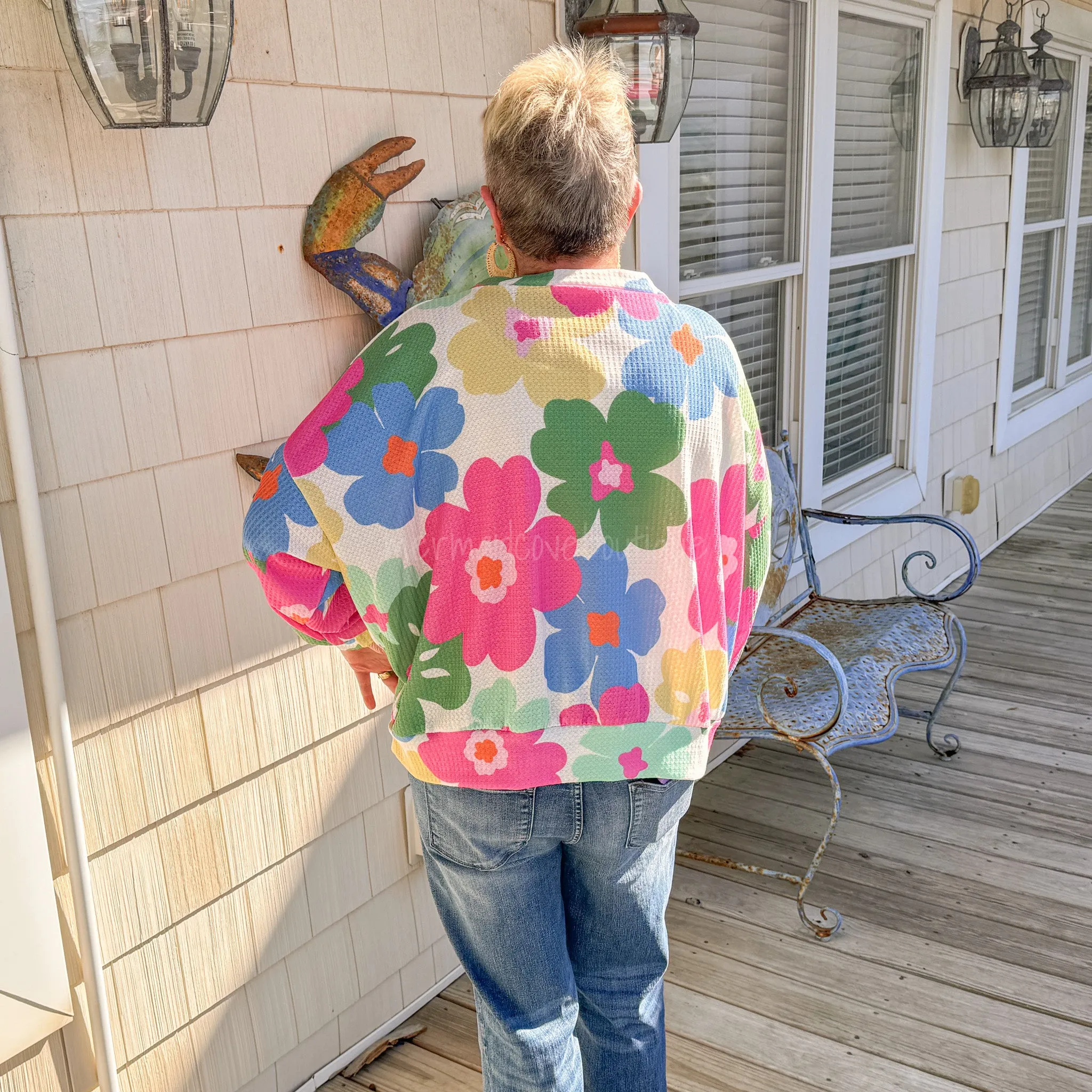 Boho Floral Top