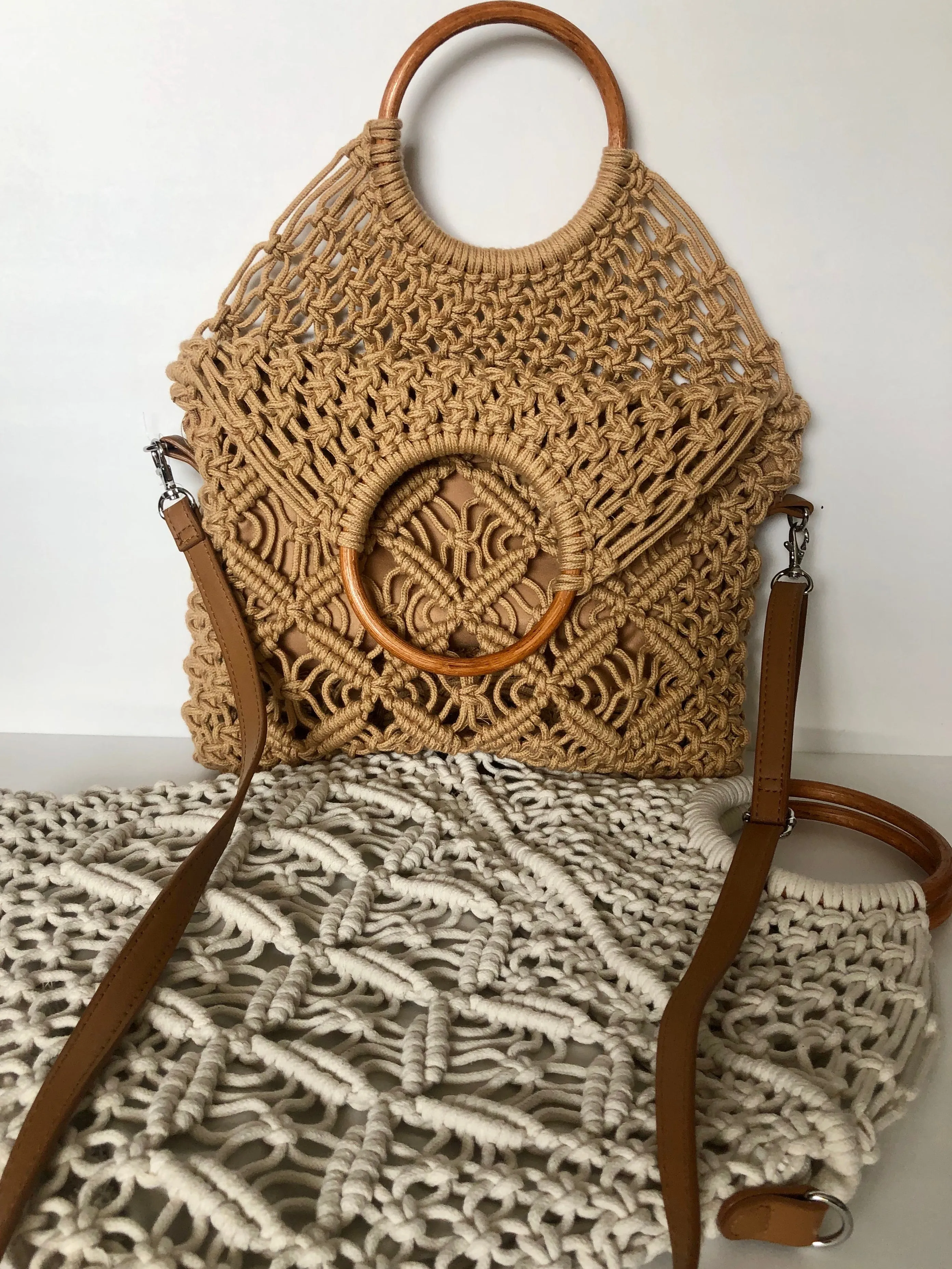 Boho Macrame Bag