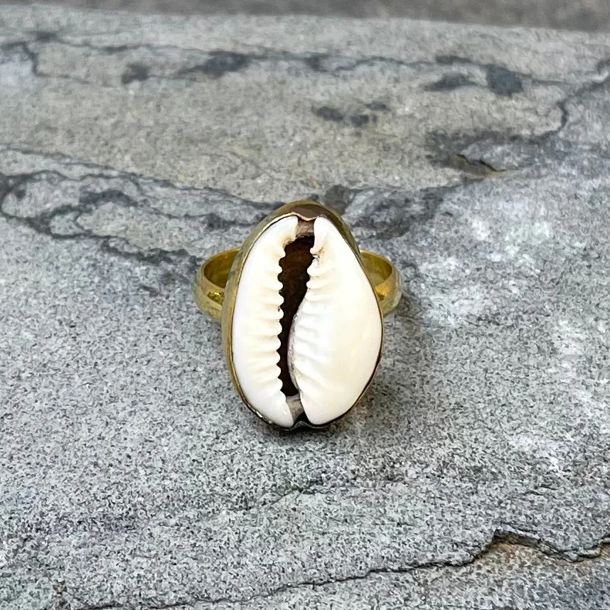 Boho Shell Ring