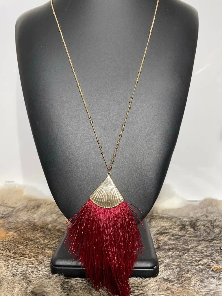 Boho Tassel Necklace