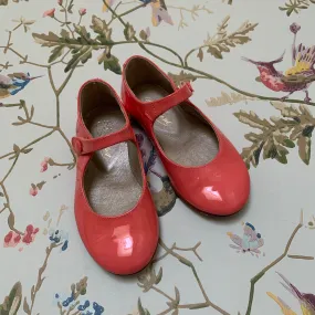 Bonpoint Pink Patent Mary-Jane Shoes: Size 24