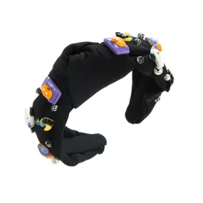 Brenda Halloween Designer Headbands in Black