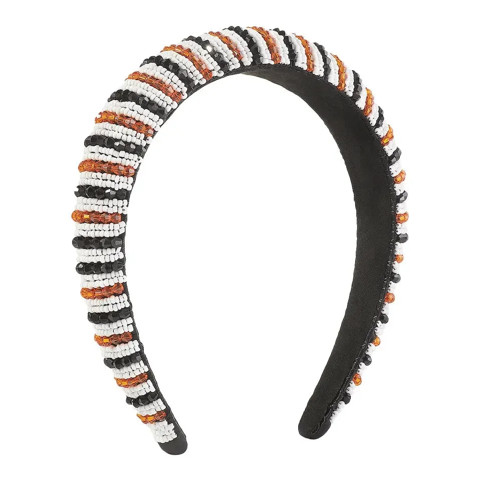 Brianna Halloween Designer Headbands in White