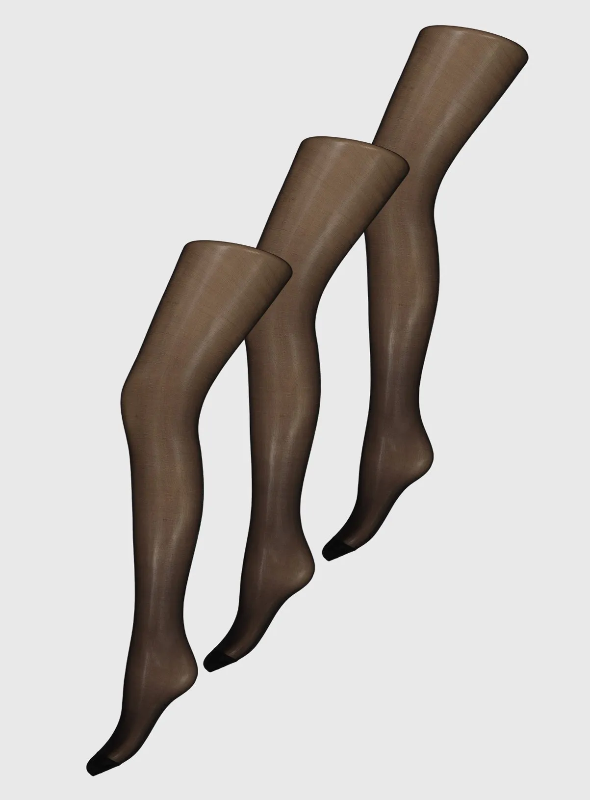 Buy Nearly Black 15 Denier Gloss Tights 3 Pack L | Tights | Tu