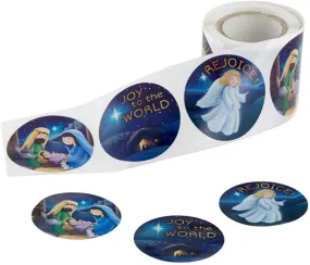 Catholic Brands The Holy Family Assorted Scenes Stickers For Christmas