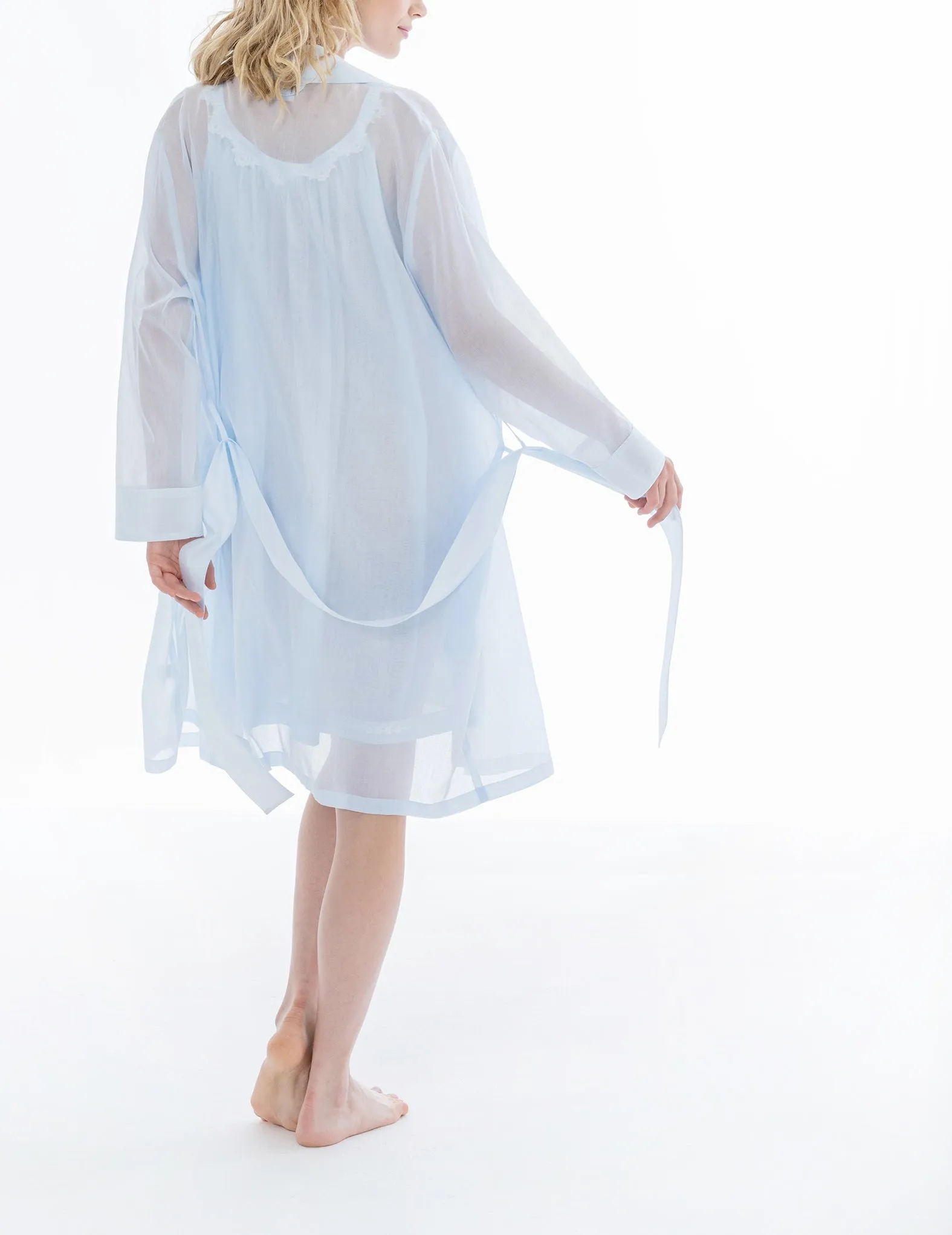 Celeste 3 Kimono Style Short Robe (In stock, 3 day delivery)