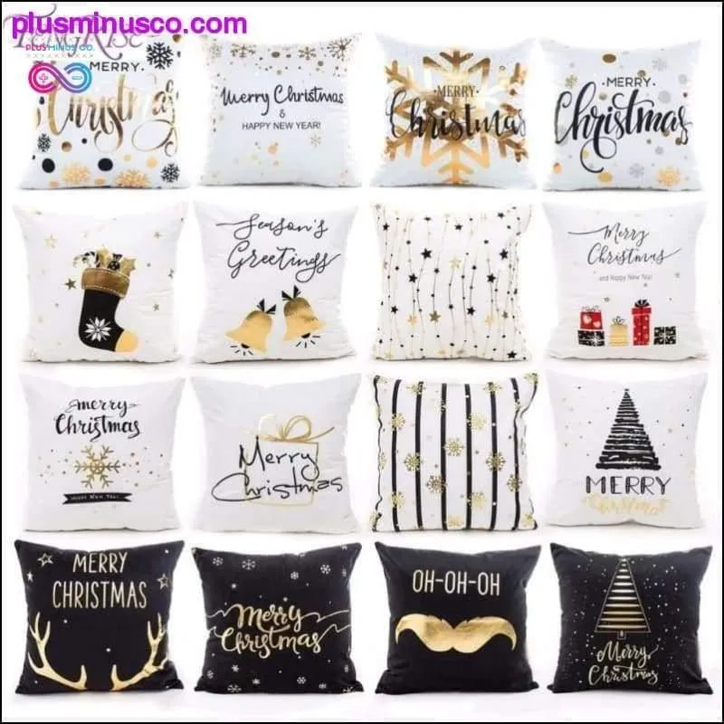 Christmas Themed Cushion Covers for Home Decor at