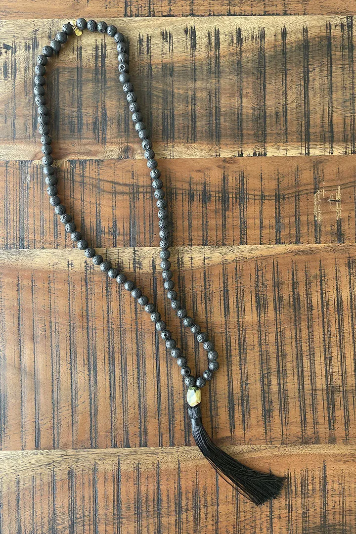 COLLIER BOHO VOLCANIQUE