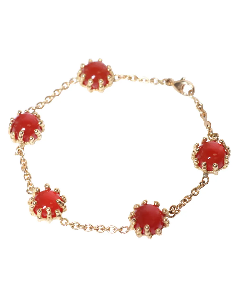 Cornaline Boule Bracelet