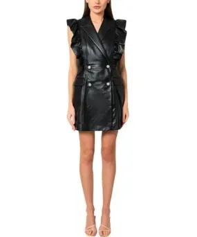 custommade Kobane Leather Dress