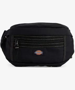 Dickies Mens Black Ashville Pouch woven cross-body bag