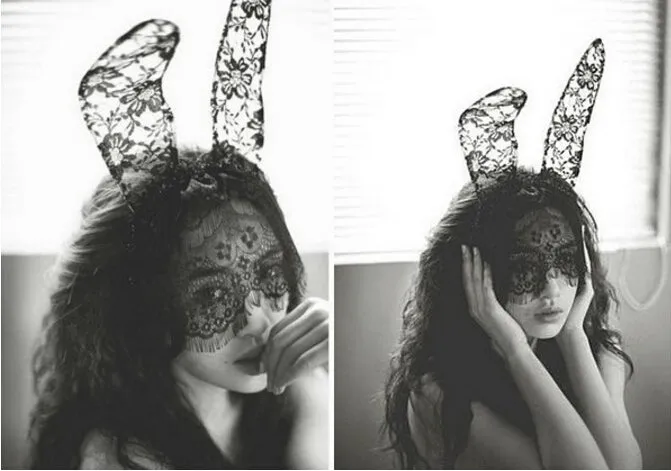 Ears Wide Shut Bunny Mask