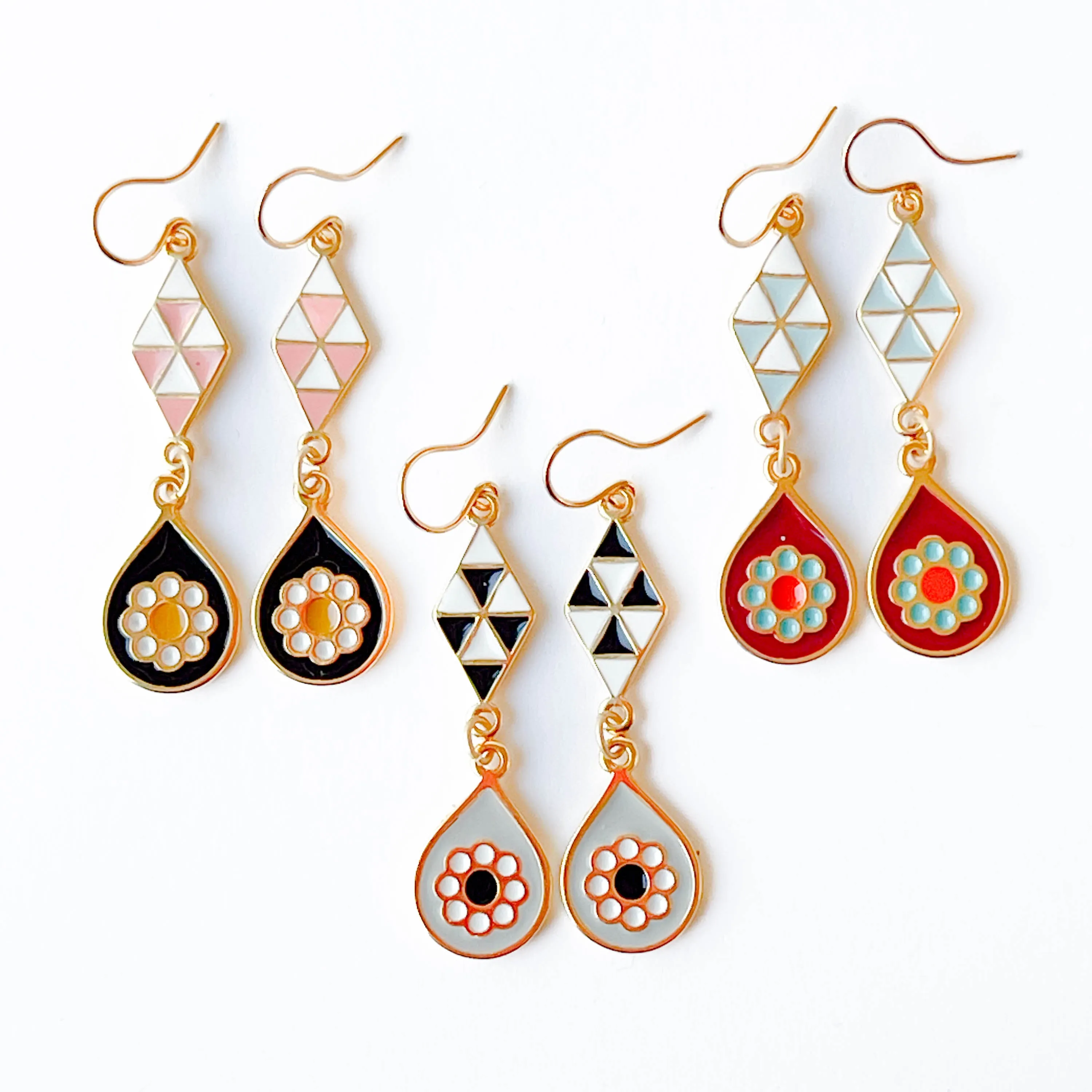 Elegant Retro Boho Dangle Earrings