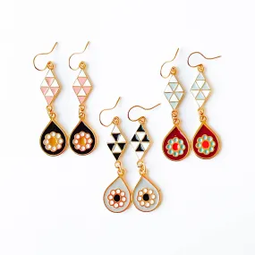 Elegant Retro Boho Dangle Earrings