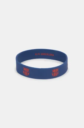 FC Barcelona blue shield elastic bracelet - Junior