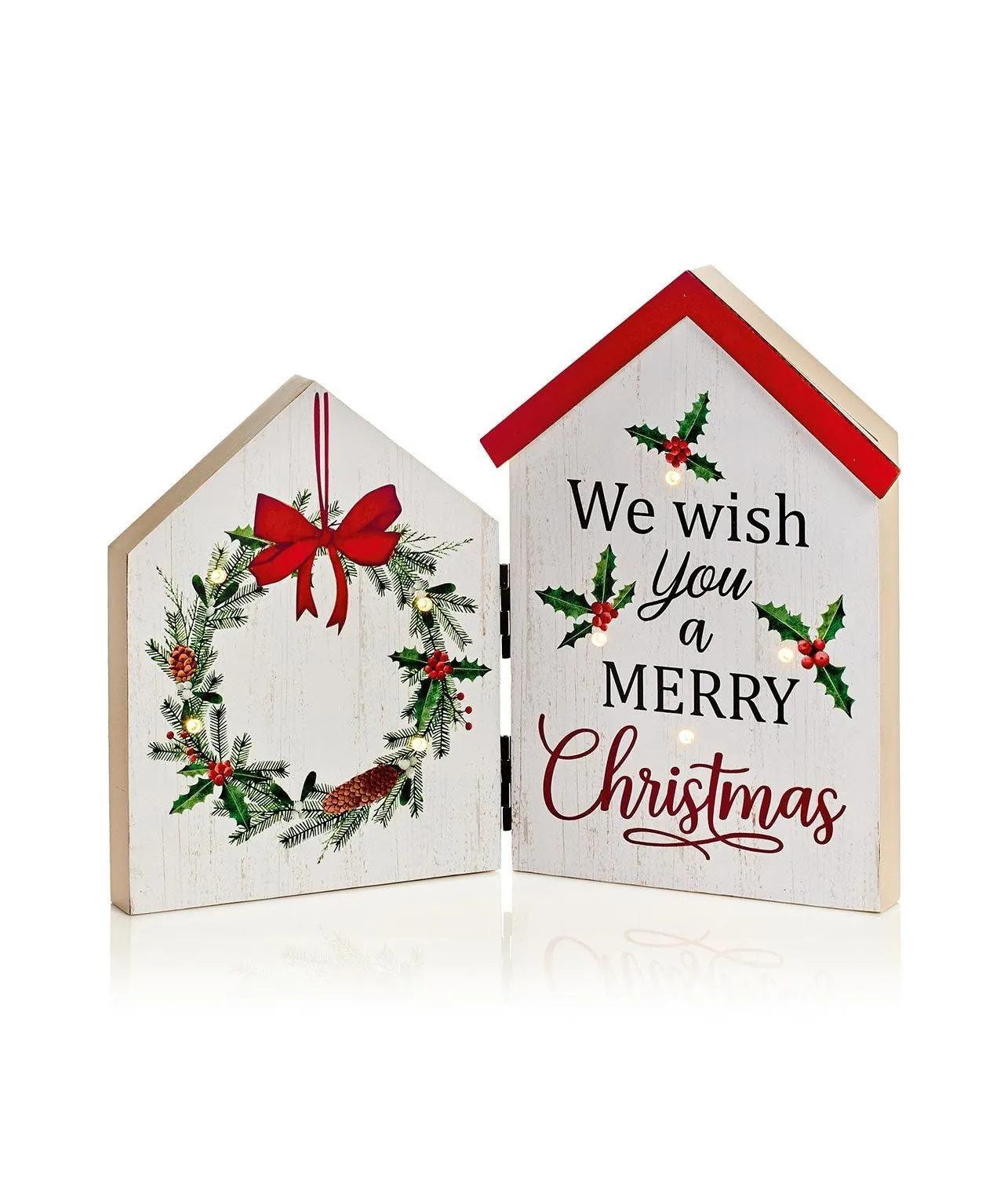 Folding House Christmas Decoration