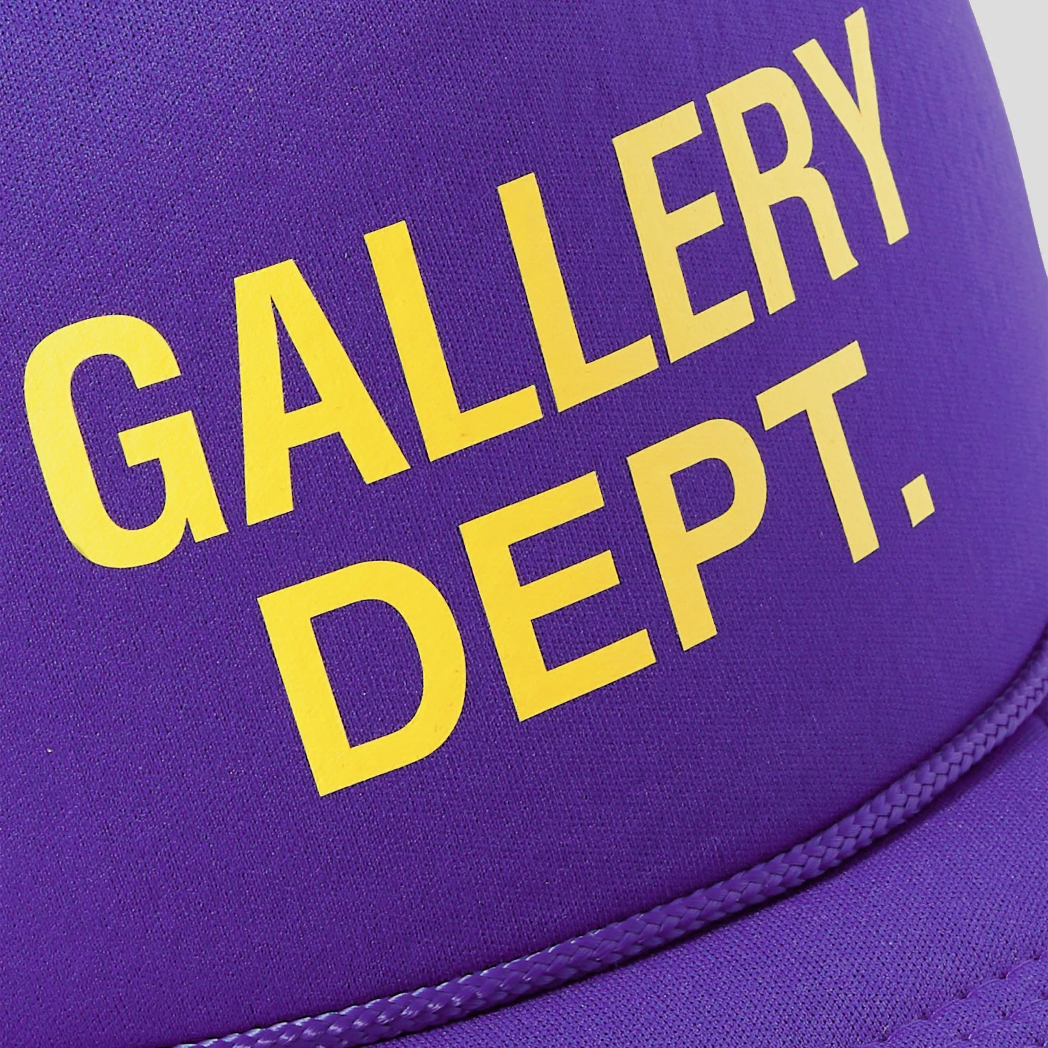 Gallery Dept. Logo Purple Trucker Cap