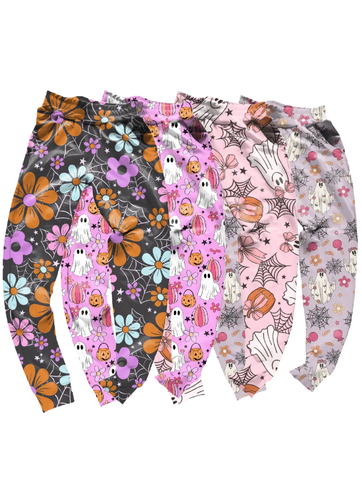 Girls Halloween Joggers - Hippie Halloween