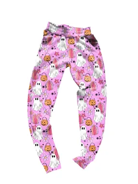 Girls Halloween Joggers - Hippie Halloween