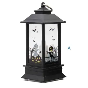 Halloween Candle With LED Tea Light Lamp For Halloween Decoration