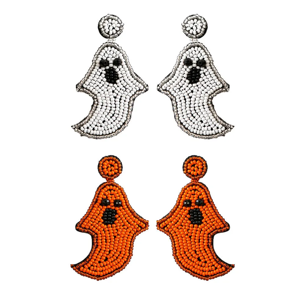 Halloween Party Ghost Decor Earrings