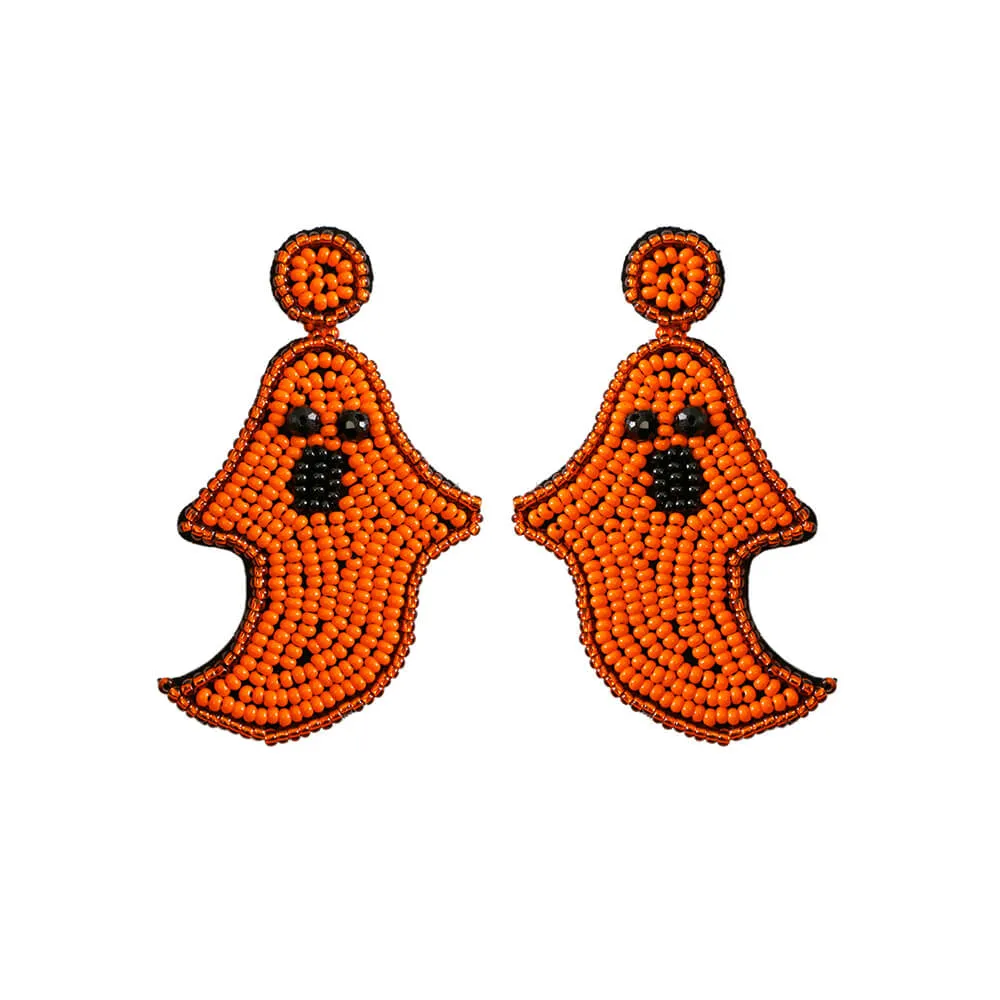 Halloween Party Ghost Decor Earrings