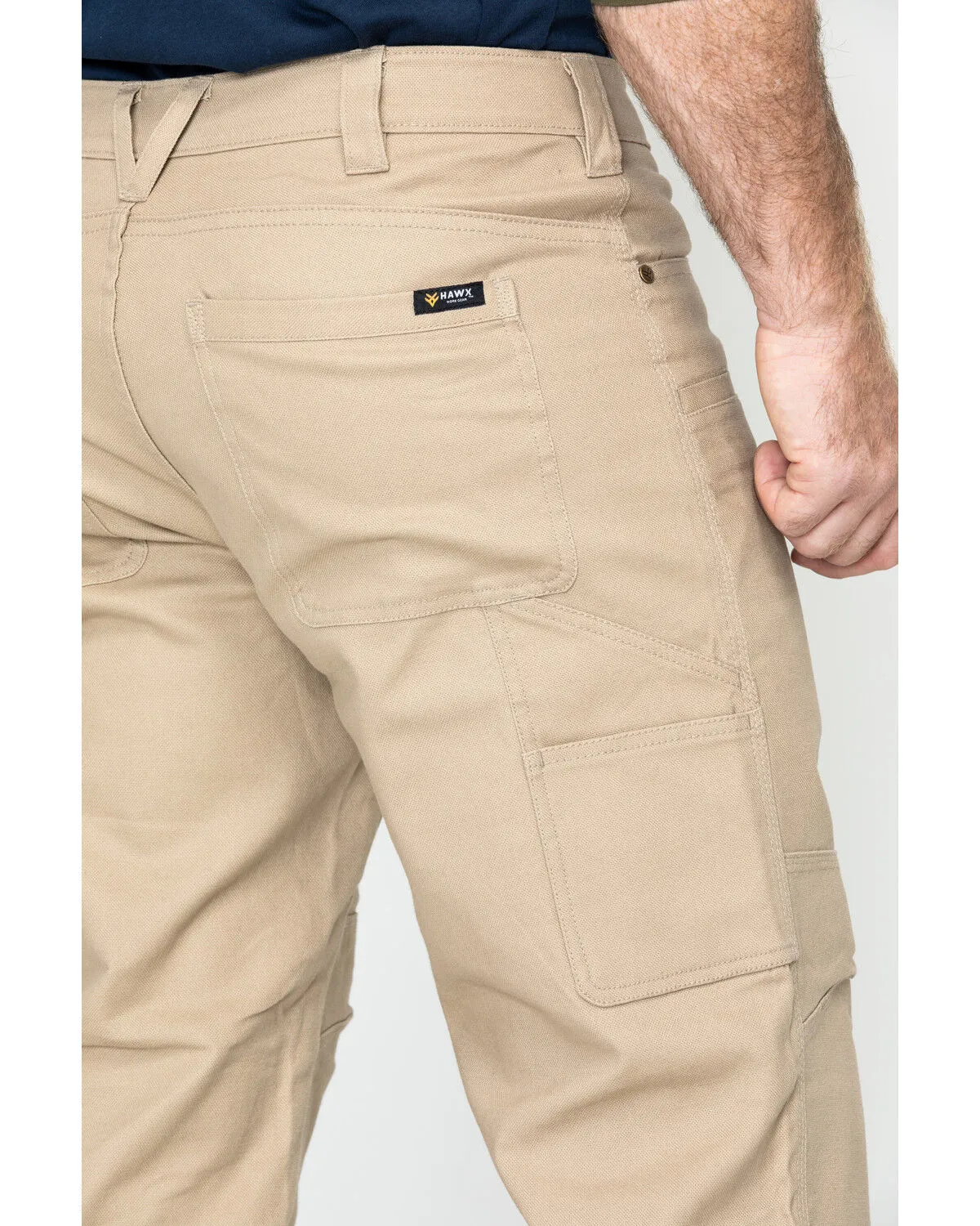 Hawx Men's Stretch Canvas Utility Work Pants - Big