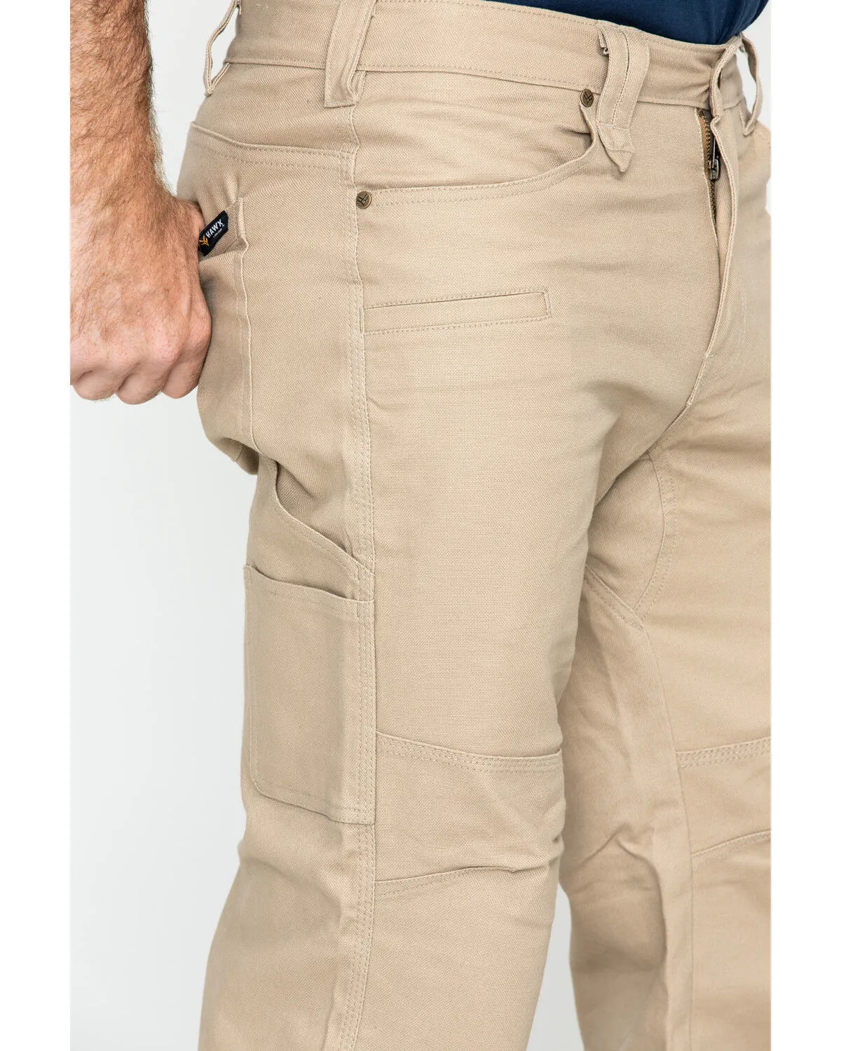 Hawx Men's Stretch Canvas Utility Work Pants - Big