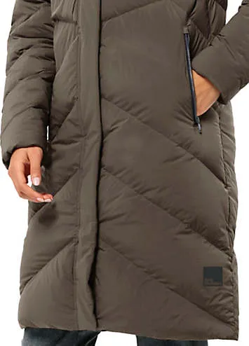 Jack Wolfskin Hooded Functional Coat | Grattan