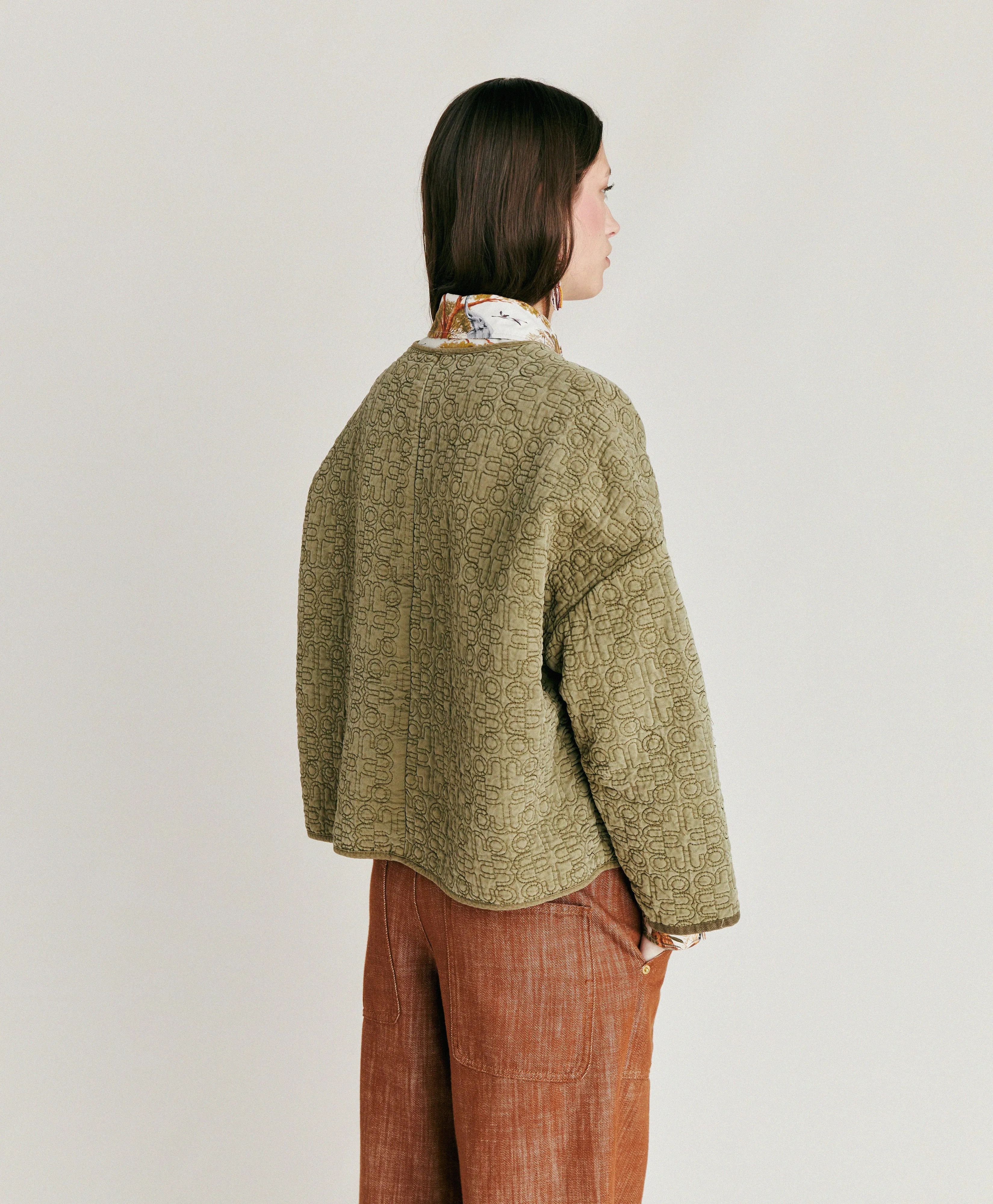 Jacket Moco011 Ortensia Coat Avocado