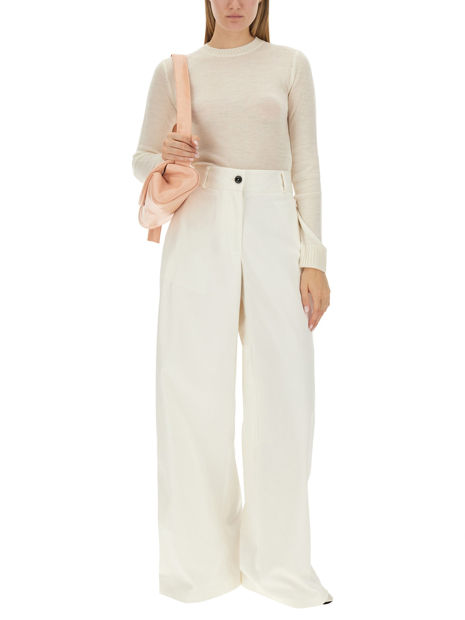 JIL SANDER    WIDE LEG PANTS